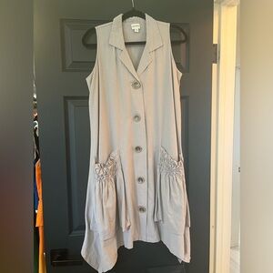 For Cynthia Pale Lavender Sleeveless Dress